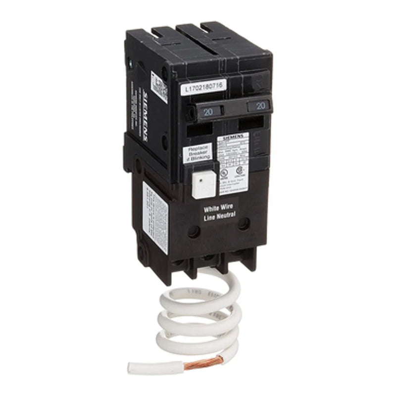 PENTAIR BREAKER CIRCUIT SIEMENS QF220 BREAKER GFI DOUBLE POLE 20 AMP PLUG-IN