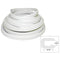 TACO Flexible Vinyl Trim - 5/32" Opening x 9/16"W x 25'L - White