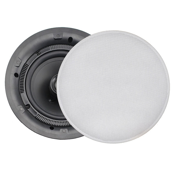 Fusion MS-CL602 Flush Mount Interior Ceiling Speakers (Pair) White