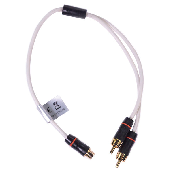 Fusion Performance RCA Cable Splitter - 1 Female to 2 Male - .9&