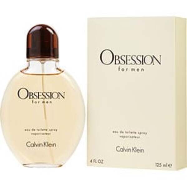 Obsession By Calvin Klein Edt Spray 4 Oz For Men