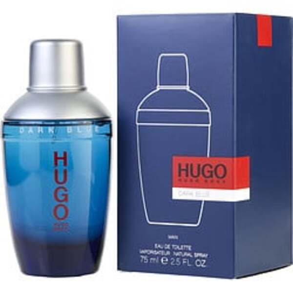 Hugo Dark Blue By Hugo Boss Edt Spray 2.5 Oz For Men