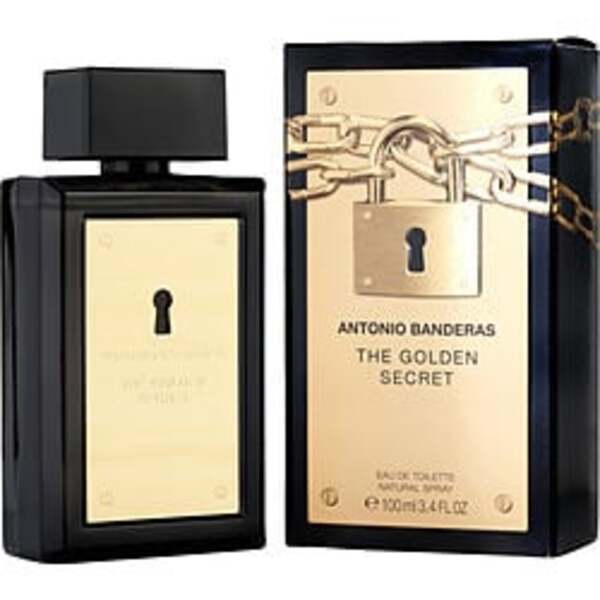 Antonio Banderas The Golden Secret By Antonio Banderas Edt Spray 3.4 Oz For Men