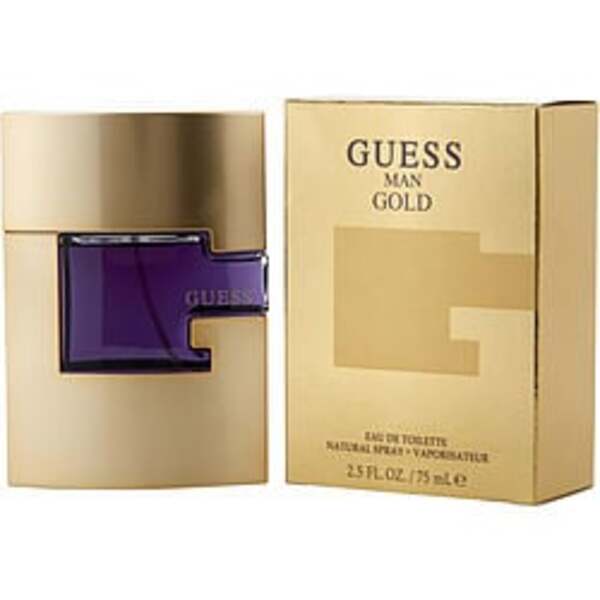Guess Gold By Guess Edt Spray 2.5 Oz For Men