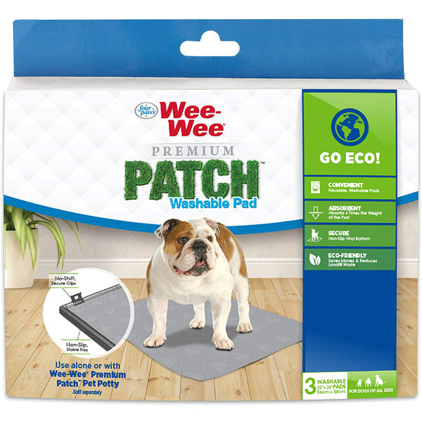 FOU PAD PATCH PAD WASHABLE 3PK